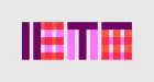 IETM logo - letters of name drawn from bars of purple, orange and pink.