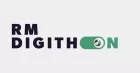 RM Digithon logo - the O is a toggle switch.