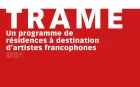 Open call graphic - 'TRAME' in big letters on a red background.