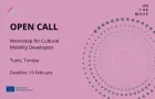 Open call: workshop for cultural mobility developers.